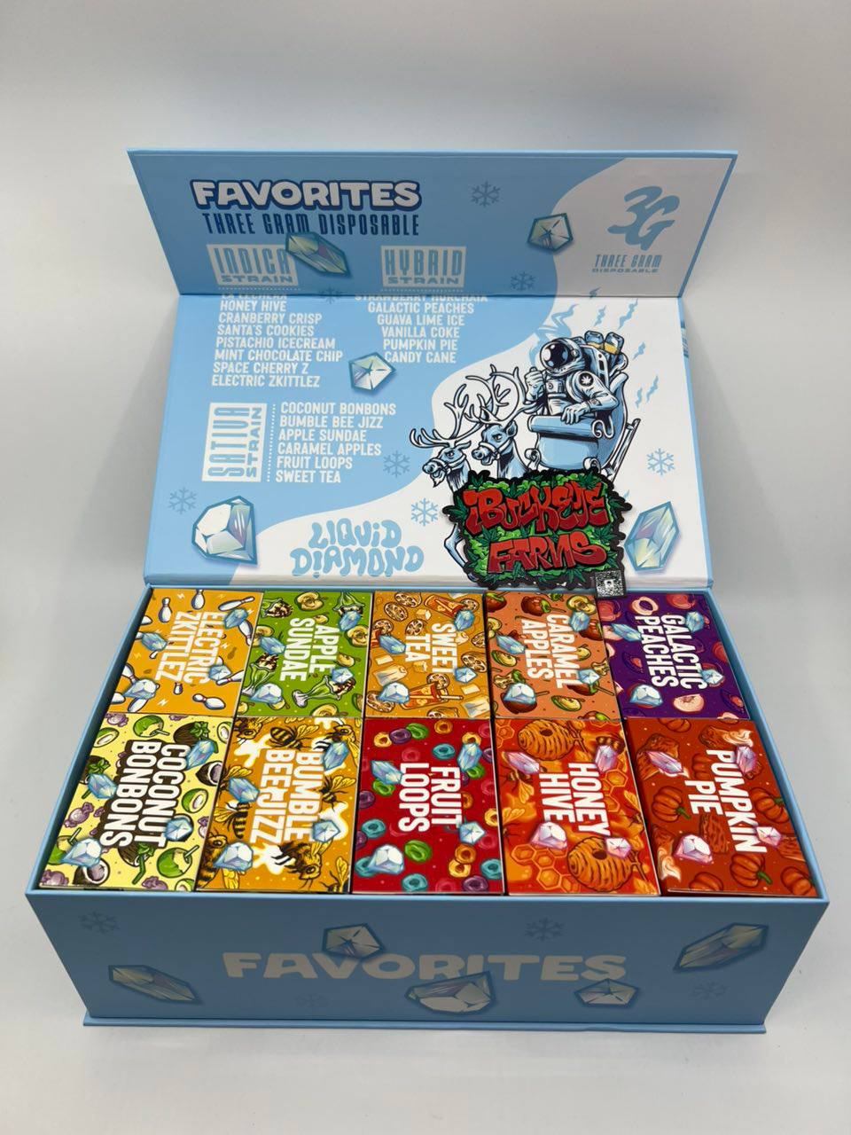 FAVORITES 3 GRAM LIQUID DIAMOND DISPOSABLES - Image 2