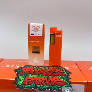 SHERBINSKIS 2 GRAM LIVE RESIN DISPOSABLES