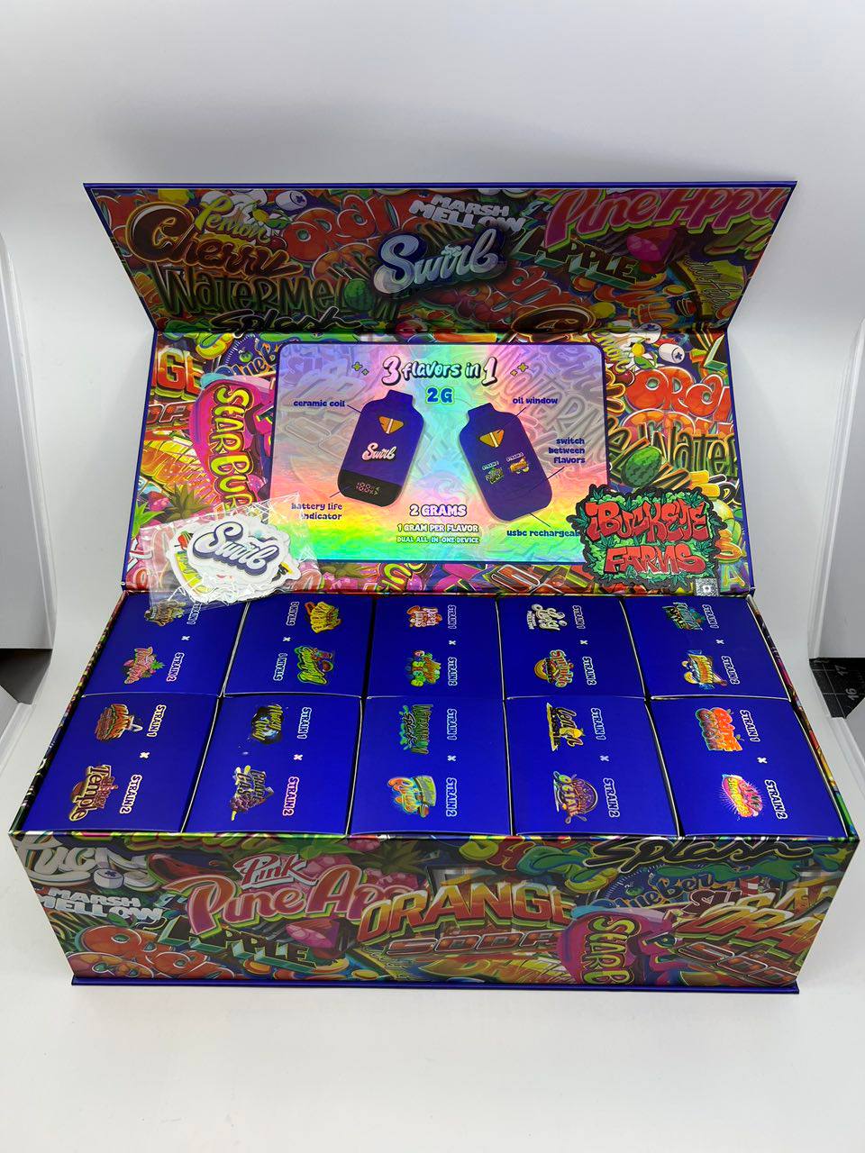 SWIRL 2 GRAM LIQUID DIAMONDS SWITCH DISPOSABLES - Image 2