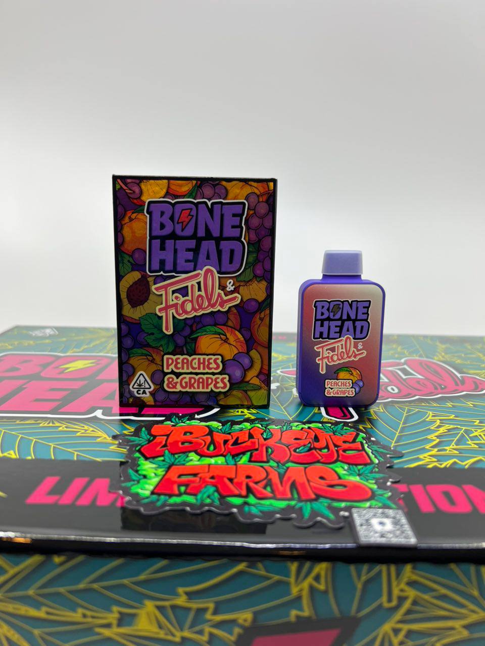 BONE HEAD x FIDEL LIVE RESIN + LIVE DIAMONDS 2 GRAM DISPOSABLES LIMITED EDITION