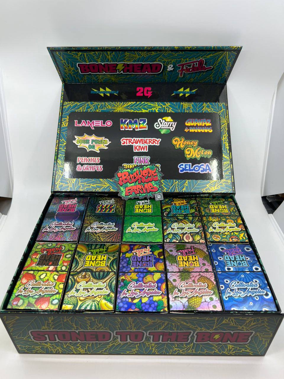 BONE HEAD x FIDEL LIVE RESIN + LIVE DIAMONDS 2 GRAM DISPOSABLES LIMITED EDITION - Image 2