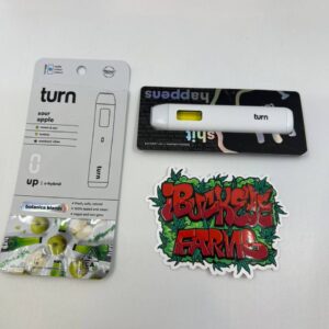 TURN 2 GRAM SINGLE SOURCE CANNABIS OIL DISPOSABLES