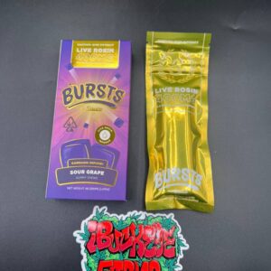 BURSTS 400 MG LIVE ROSIN EDIBLE GUMMIES