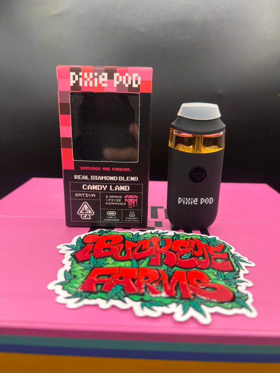 PIXIE DUST 2 GRAM REAL LIVE DIAMONDS DISPOSABLES