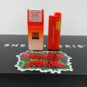 SHERBINSKIS 2 GRAM LIVE RESIN DISPOSABLES