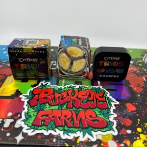 NEW CRYBABY TRIOS MICRO DIAMONDS: 3 FLAVORS PER EIGHTH