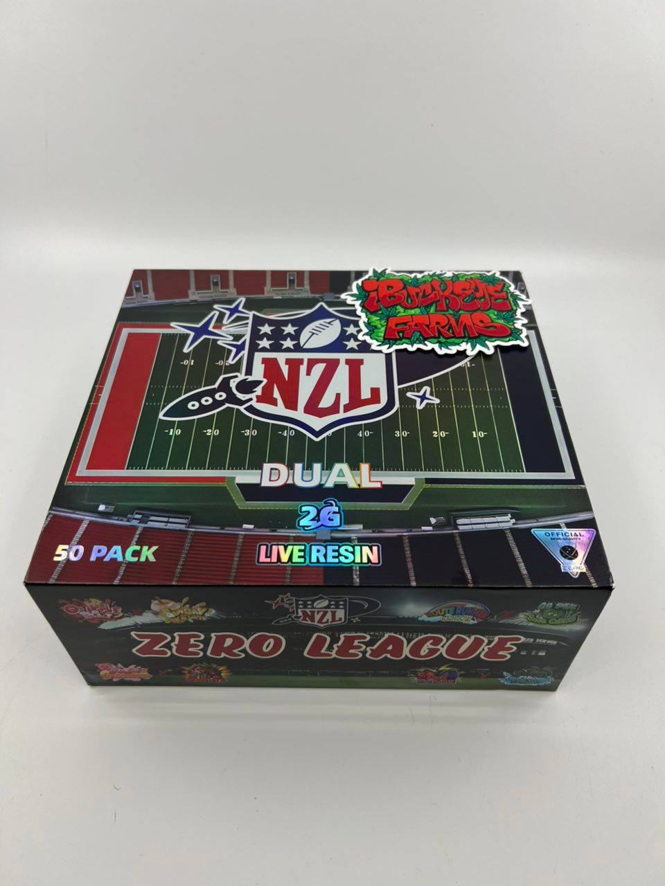 ZERO DUAL 2 GRAM LIVE RESIN DISPOSABLES NFL EDITION - Image 3