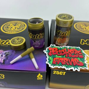 MUHA MEDS MATES 5 PACK PRE-ROLLS: INDOOR FLOWER + KIEF + MELTED DIAMONDS & LIVE RESIN