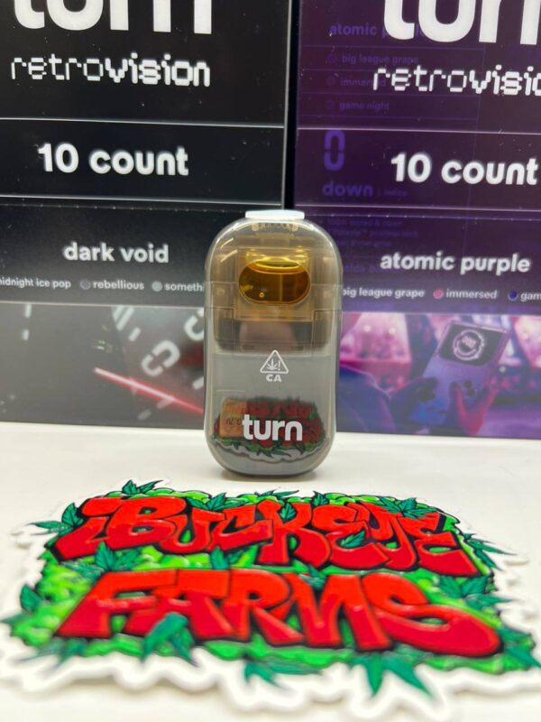 turn thc vape uk Turn Hemp THCA Blend Pods 1g - Indica (NEED TURN PEN) main image 1